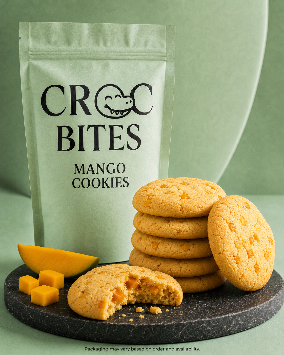 Mango Cookies by Croc Bites