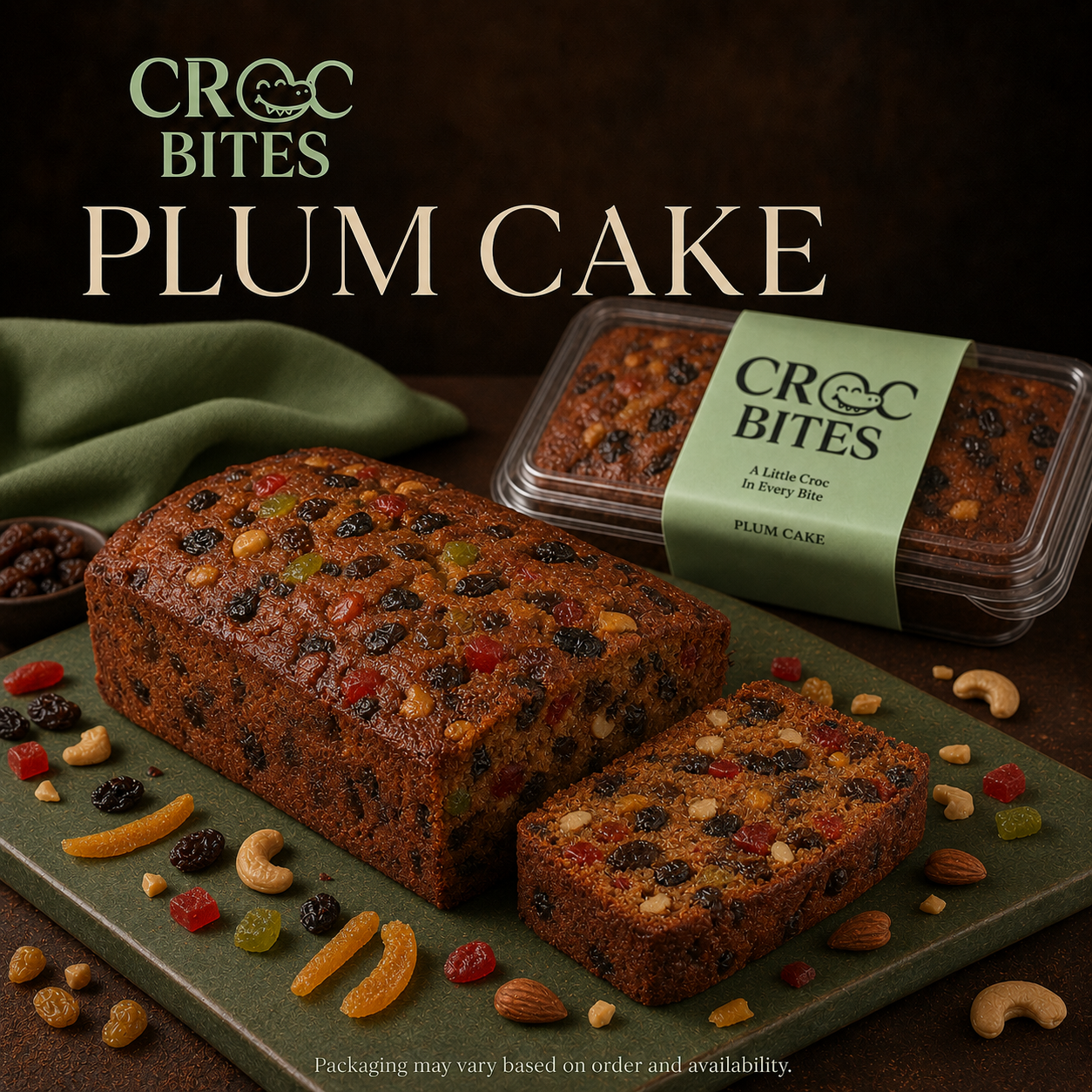 Plum Cake by Croc Bites